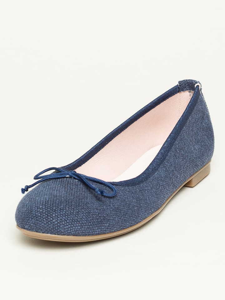 kitz-pichler Ballerinas in Dunkelblau - 46% | Größe 38 | Damen-ballerinas