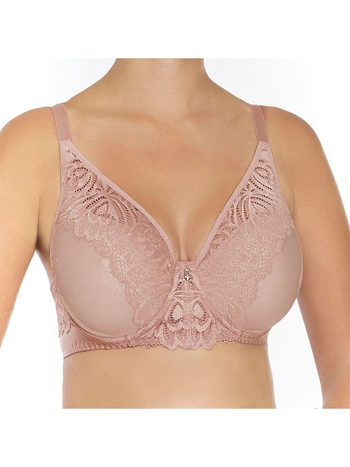 NIKOL DJUMON Bügel-BH in Rosa - 73% | Größe 80D | Damen-bhs