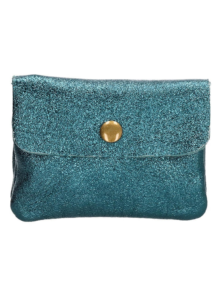 Charm Geldbörse "Elisa" in Blau - (L)11 x (B)1,5 x (H)7,5 cm - 29% | Portemonnaies-etuis