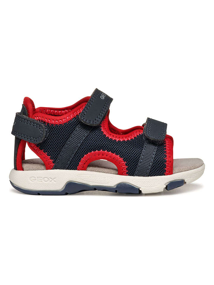 Geox Sandalen "Multy" in Dunkelblau/ Rot - 74% | Größe 23 | Babysandalen