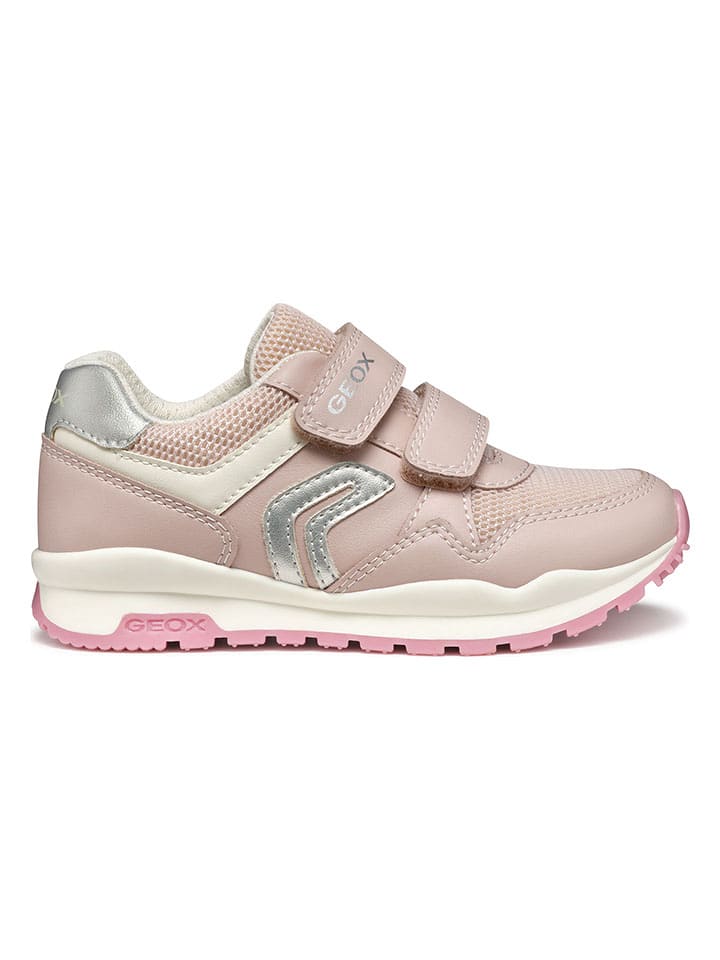 Geox Sneakers "Pavel" in Rosa/ Silber - 50% | Größe 38 | Kindersneakers