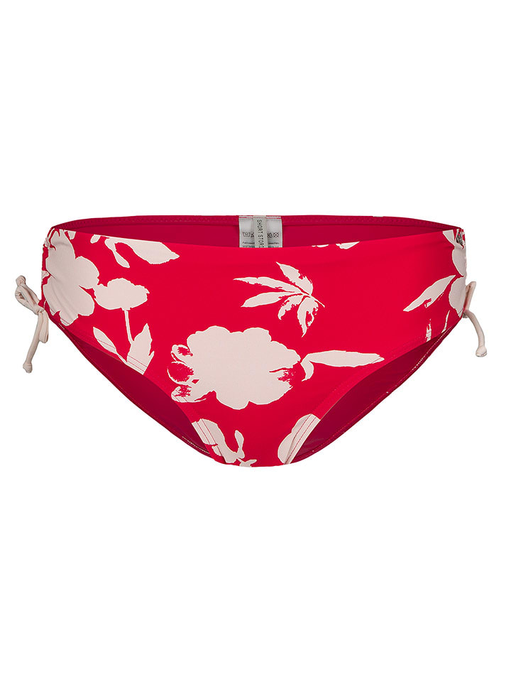 SHORT STORIES Bikini-Hose in Rot/ Creme - 55% | Größe 36 | Damen-bademode