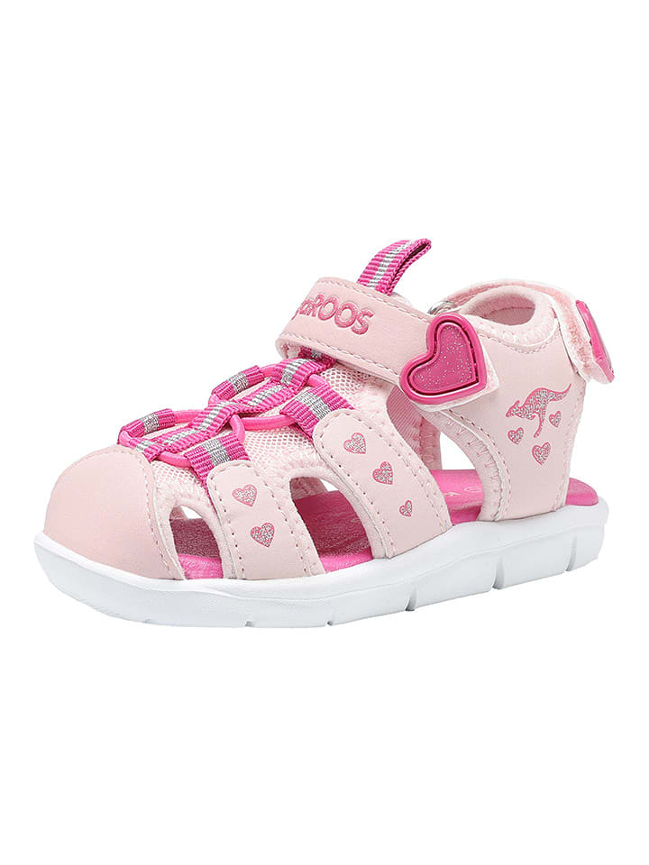 Kangaroos Halbsandalen in Rosa - 48% | Größe 29 | Babysandalen
