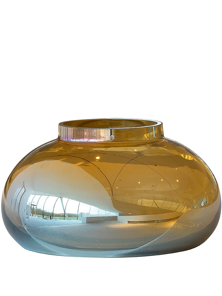 LEONARDO Vase "Poesia" in Gold - (H)14 x Ø 25 cm - 28% | Kerzen-vasen