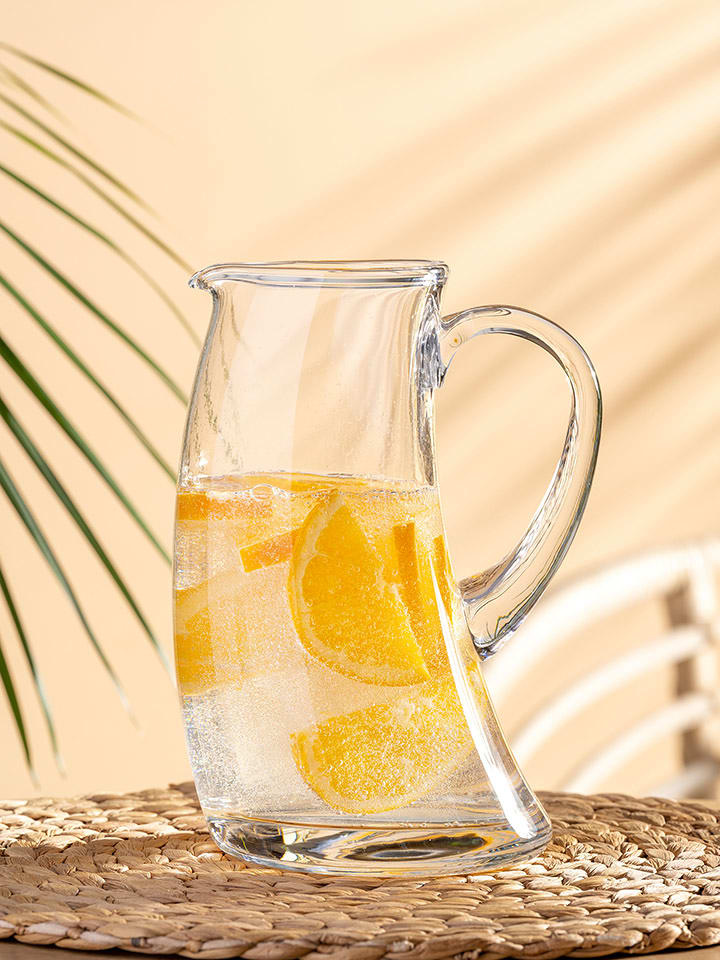 LEONARDO Krug "Swing" in Transparent - 1,2 l - 14% | Gedeckter-tisch