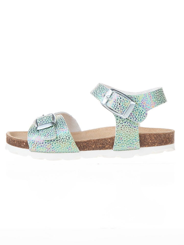 BIO PINGÜIN Sandalen in Grün - 77% | Größe 25 | Kindersandalen