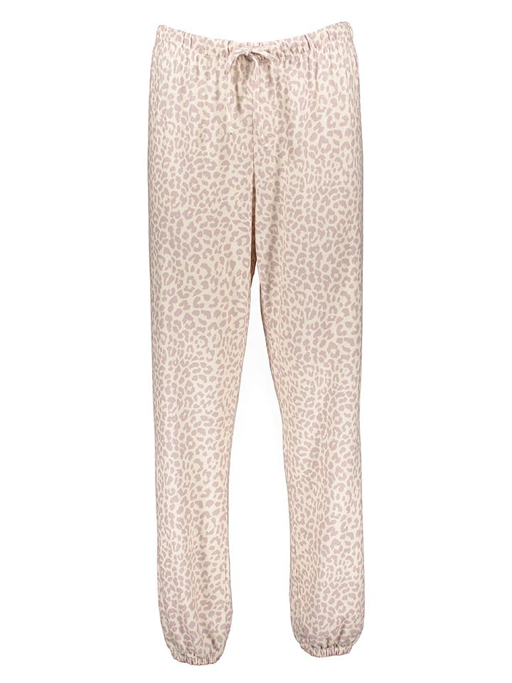 Juvia Pyjama-Hose in Rosa/ Creme - 83% | Größe XS | Damen-loungewear