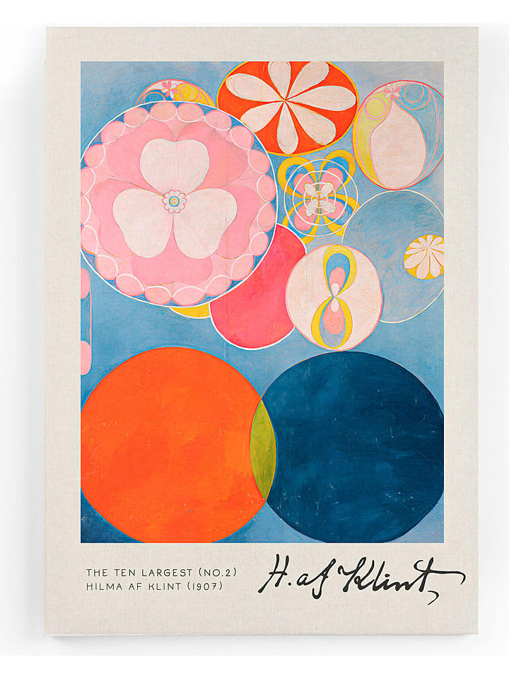 Madre Selva Kunstdruck "Hilma Round" - (B)40 x (H)60 cm - 36% | Wanddekoration