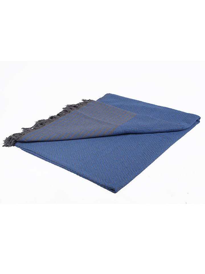 Towel to Go Strandtuch in Dunkelblau - (L)250 x (B)200 cm - 64% | Badtextilien