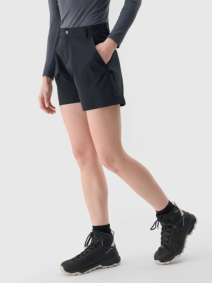 4F Fahrradshorts in Schwarz - 70% | Größe S | Damen-sporthosen