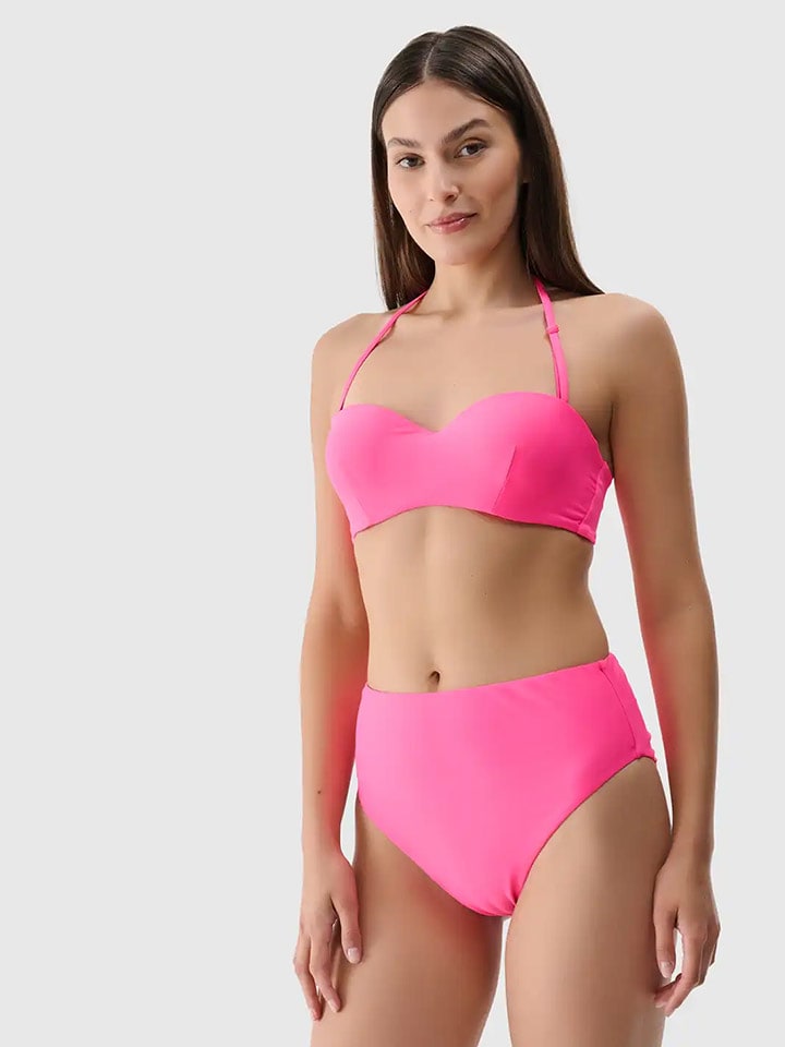 4F Bikini-Hose in Pink - 75% | Größe M | Damen-bademode