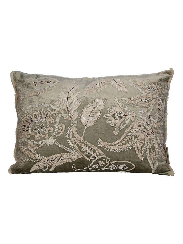 Kersten Kissen "Leafs" in Beige - (L)40 x (B)60 cm - 24% | Dekokissen