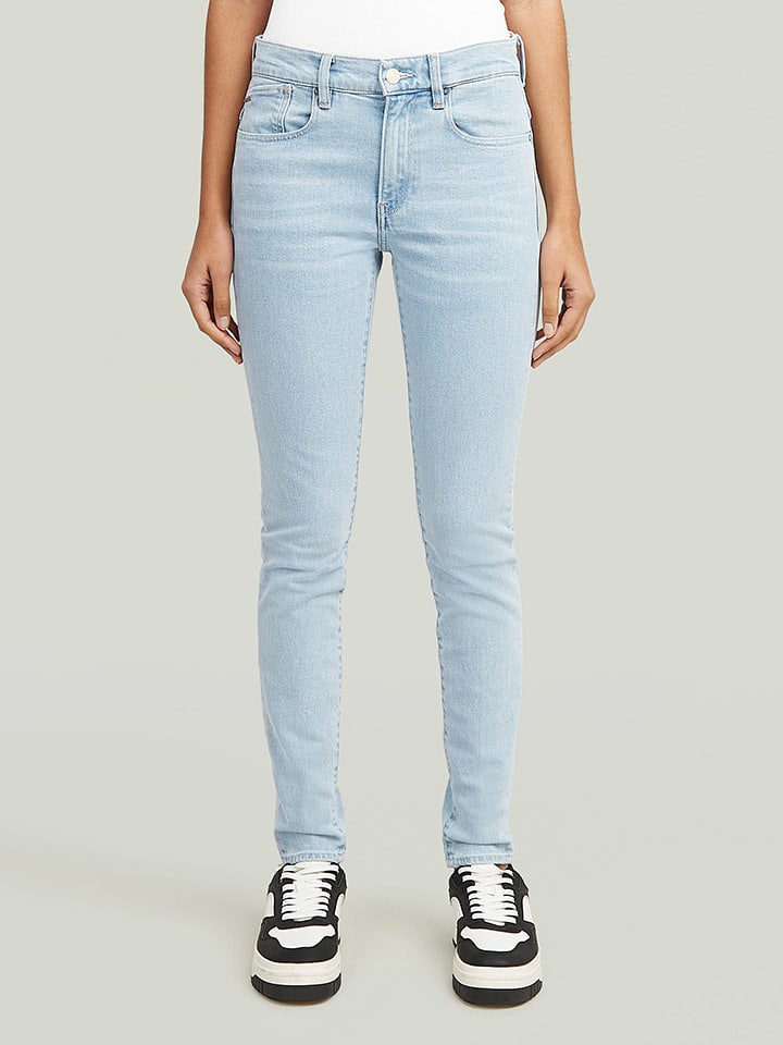G-Star Jeans "Lhana" - Skinny fit - in Hellblau - 73% | Größe W27/L32 | Damenjeans