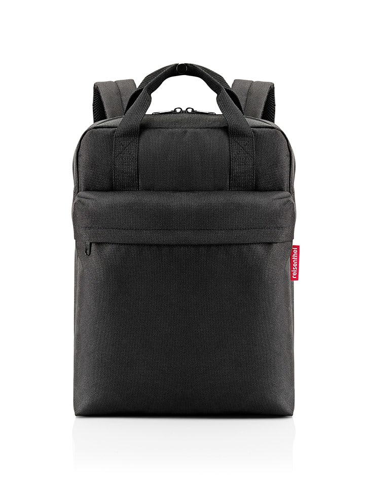 Reisenthel Rucksack "Allday" in Schwarz - (B)30 x (H)39 x (T)13 cm - 36% | Damen-taschen