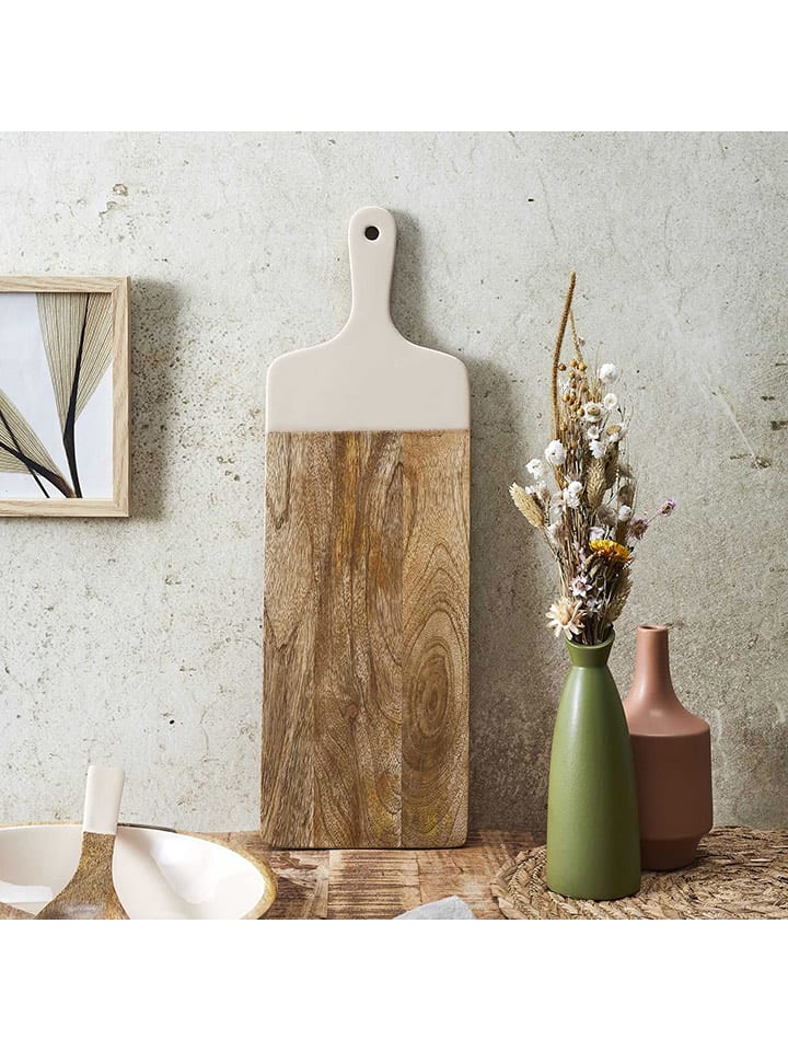 Ethnical Life Schneidebrett in Braun/ Beige - (L)58 x (B)19 cm - 24% | Kuechenhelfer