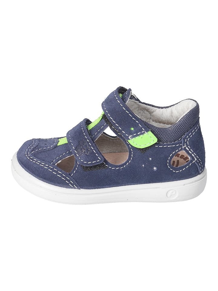 PEPINO Leder-Halbsandalen in Dunkelblau - 42% | Größe 24 | Babysandalen