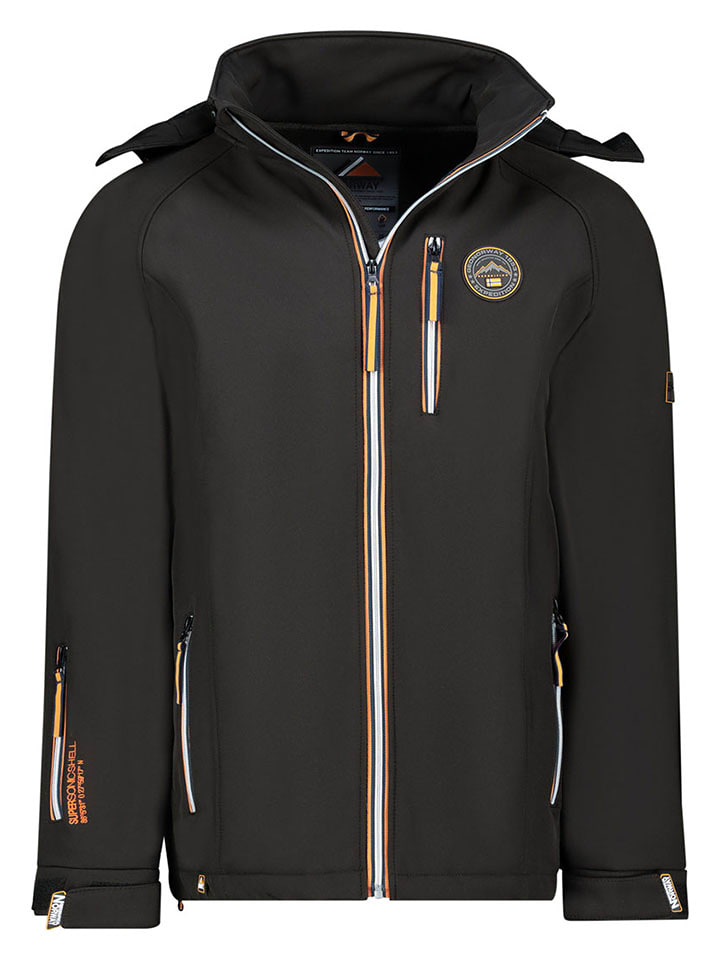 Geographical Norway Softshelljacke "Tabim" in Schwarz - 71% | Größe L | Herren-outdoorjacken