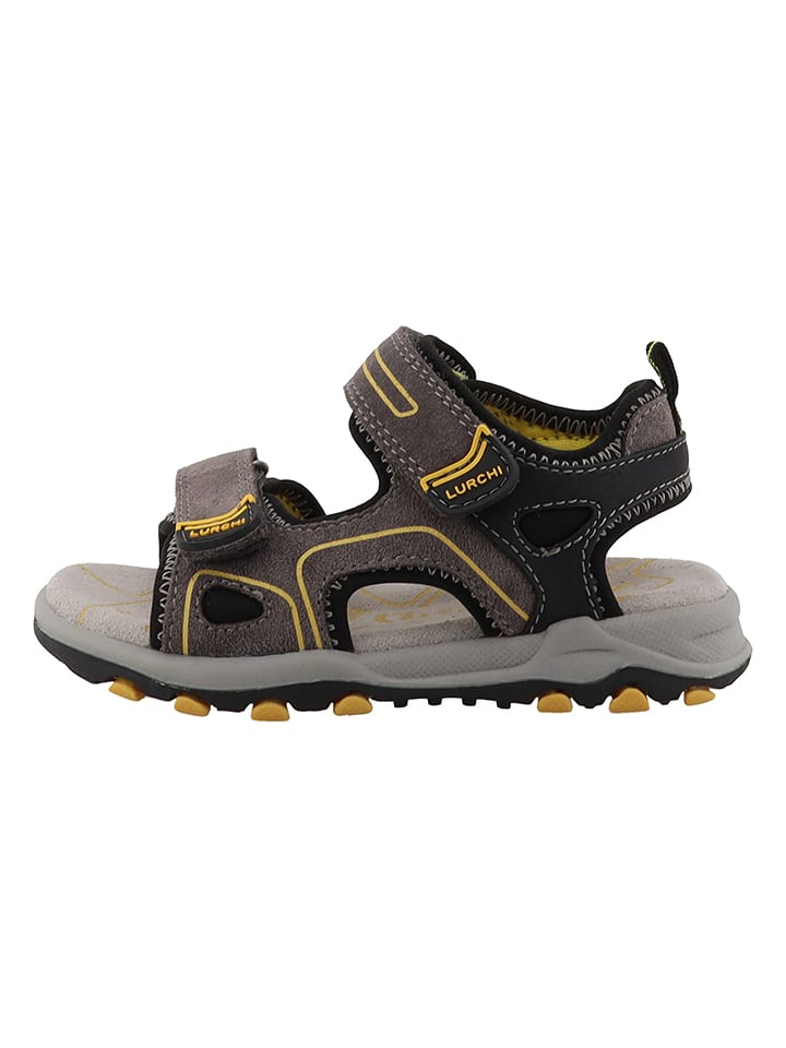 Lurchi Sandalen "Rayen-S" in Anthrazit - 53% | Größe 28 | Kindersandalen