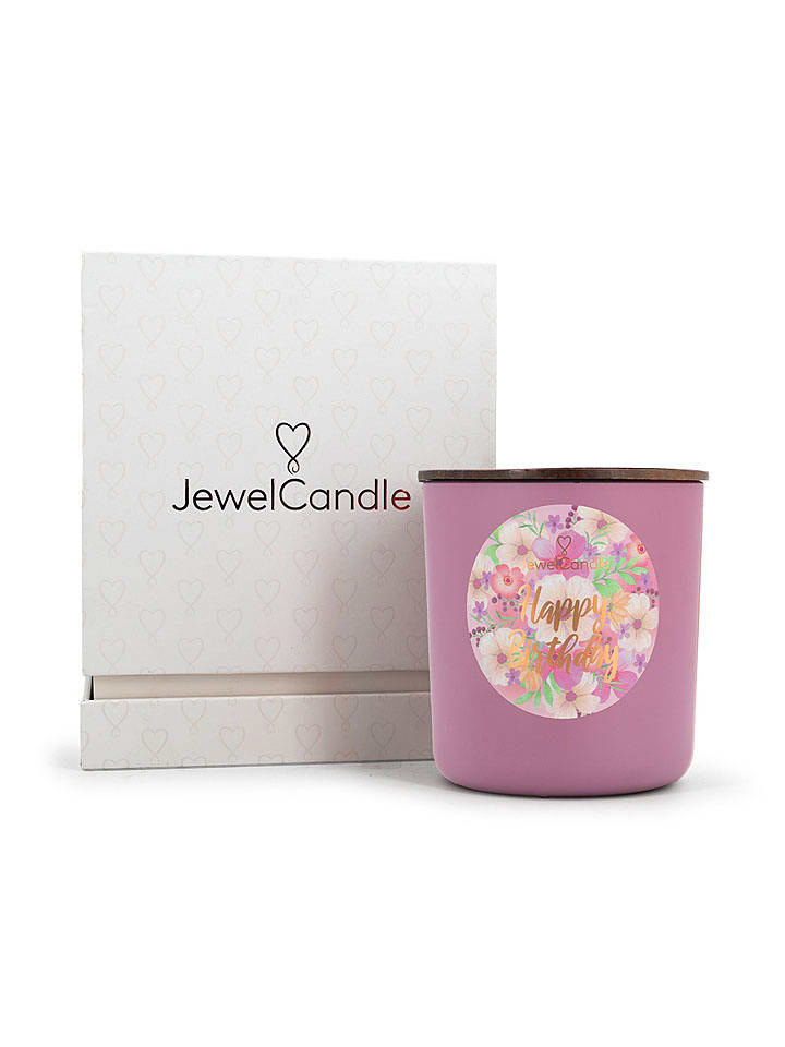Juwelkerze Duftkerze mit Ring "Birthday Bundle" - 560 g - 19% | Kerzen-vasen
