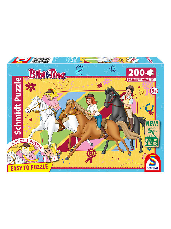Schmidt Spiele 200tlg. Puzzle "Bibi & Tina, Pferdeliebe" - ab 8 Jahren - 13% | Gesellschaftsspiele