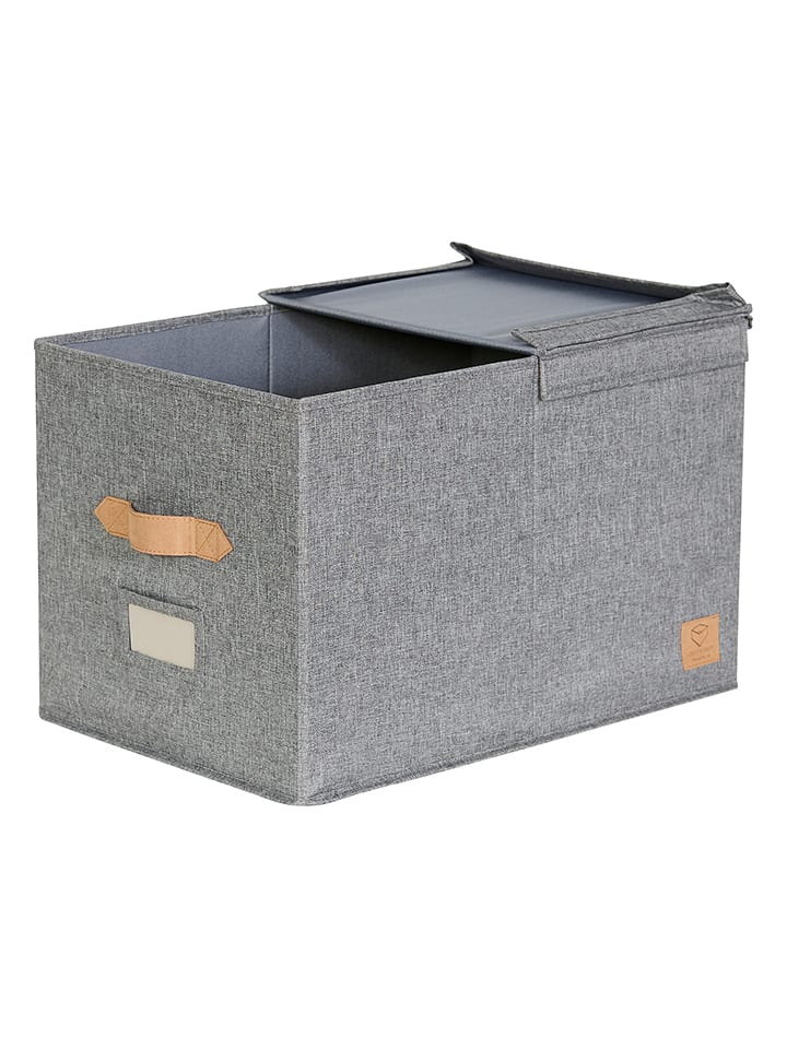 STORE IT Ordnungsbox "Premium" in Grau - (B)33 x (H)50 x (T)32 cm - 16% | Kisten-koerbe