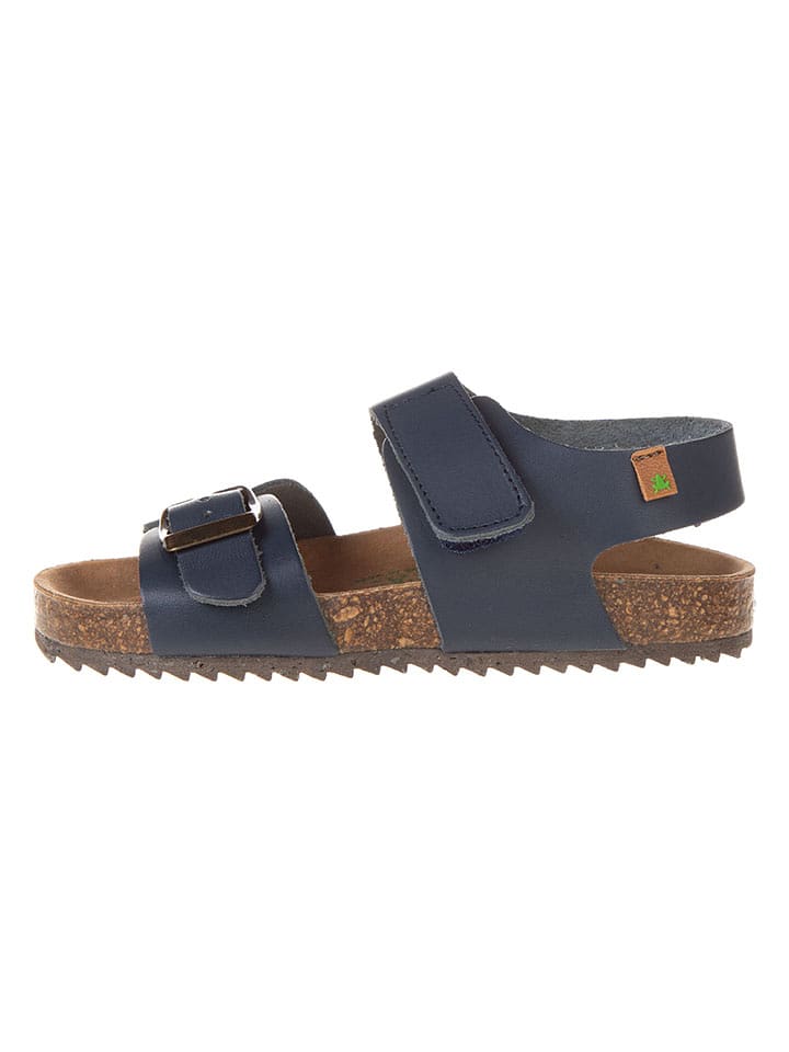 El Naturalista Leder-Sandalen in Dunkelblau - 45% | Größe 36 | Kindersandalen