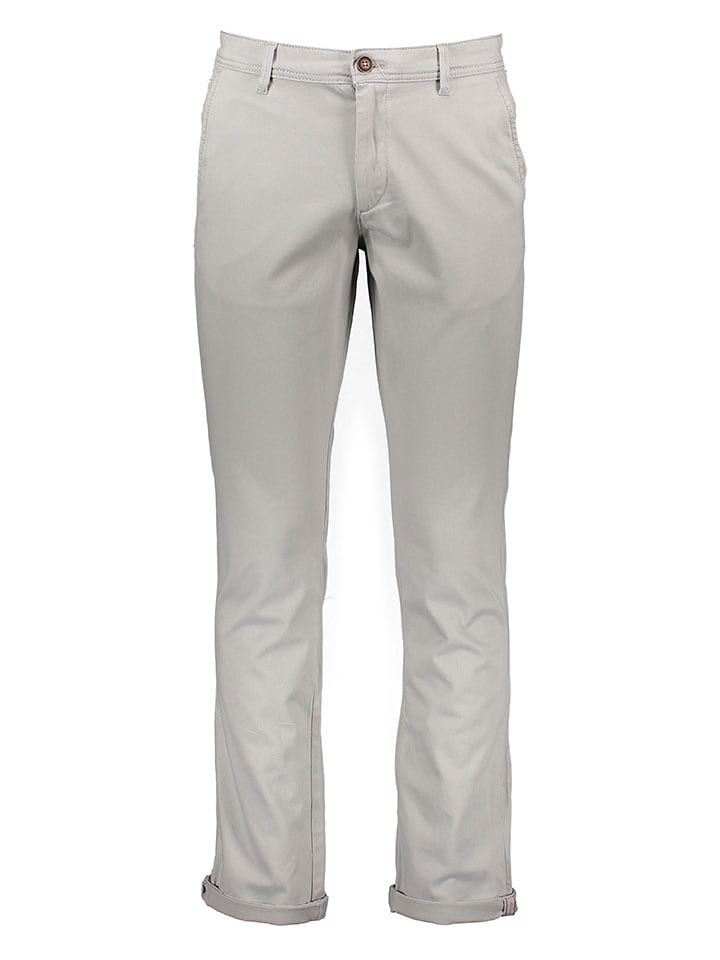 Jack & Jones Chino "Bolton" in Grau - 76% | Größe W28/L32 | Herrenhosen