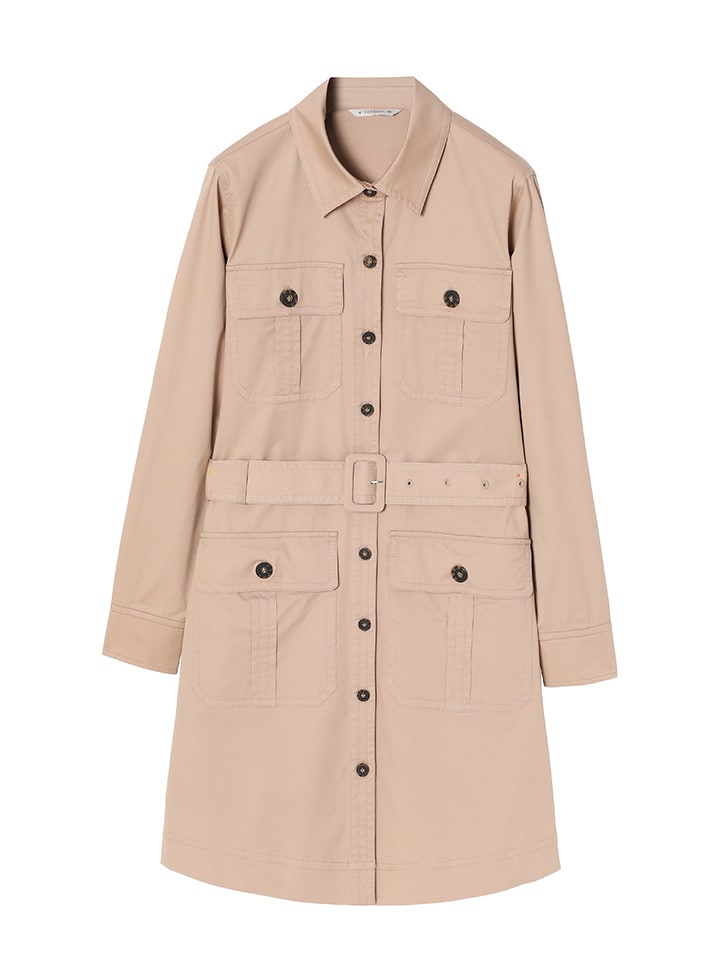 TATUUM Kleid in Beige - 73% | Größe 42 | Damen-kleider