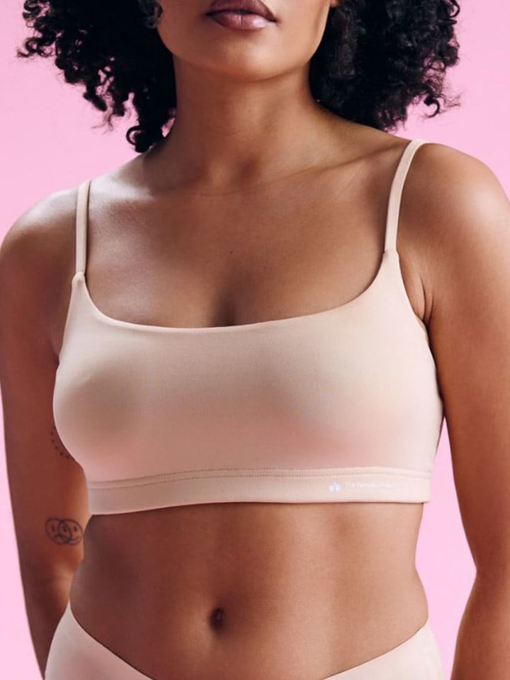 The Female Company Bustier "Seamless" in Creme - 57% | Größe 42 | Damen-bhs