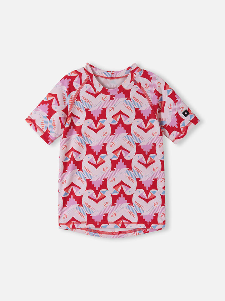 Reima Badeshirt "Pulikoi" in Rosa - 35% | Größe 92 | Baby-bademode
