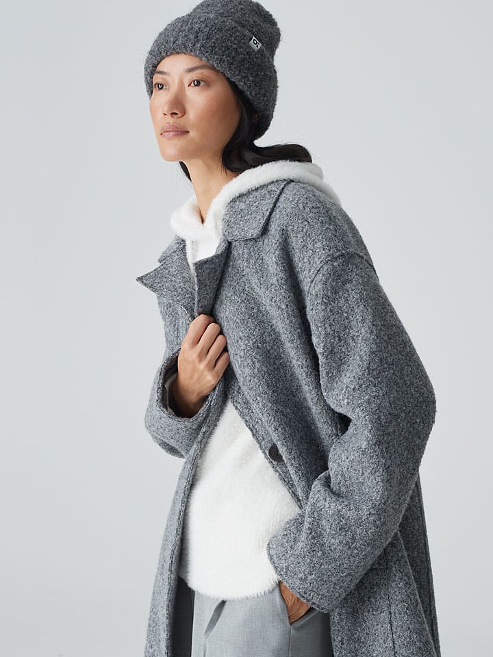 OPUS Mütze in Grau - 30% | Damen-muetzen-caps