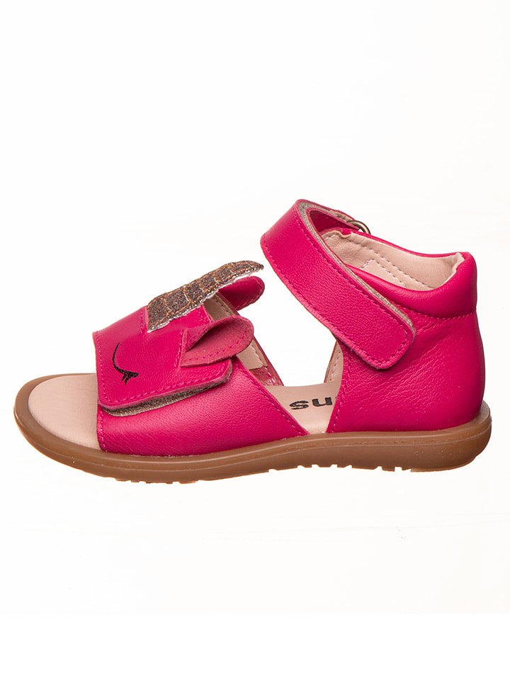 kmins Leder-Sandalen in Pink - 52% | Größe 28 | Kindersandalen