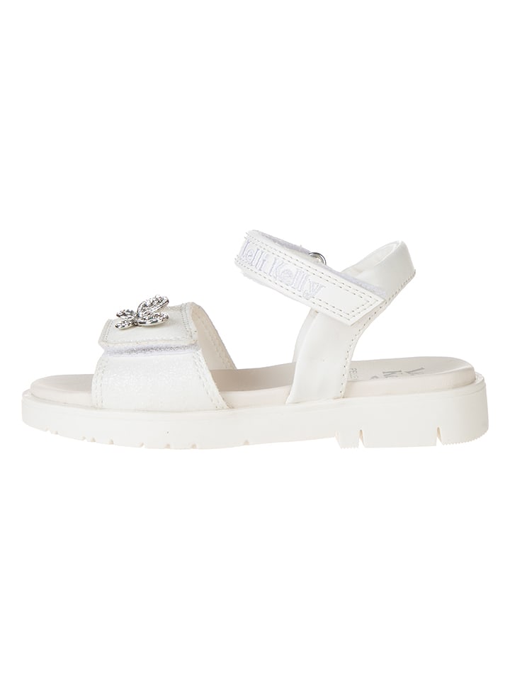 Lelli Kelly Sandalen "Rebecca" in Weiß - 68% | Größe 27 | Kindersandalen