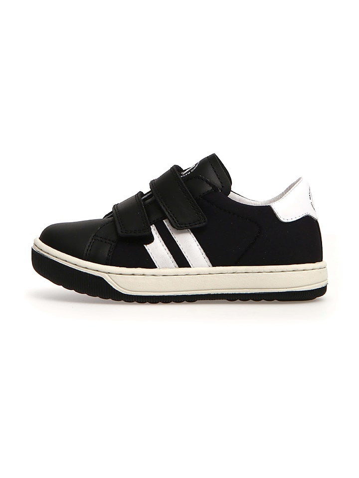 Naturino Leder-Sneakers "Rery" in Schwarz - 52% | Größe 25 | Kindersneakers