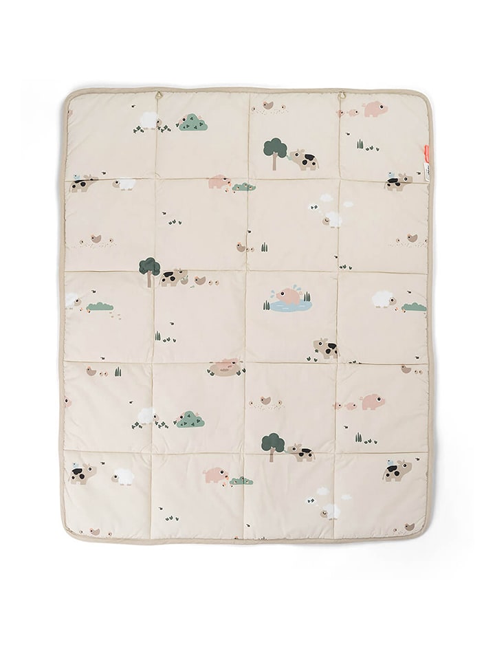 done by deer Spieldecke "Tiny farm" in Beige - (L)100 x (B)80 cm - 23% | Baby-spieldecken