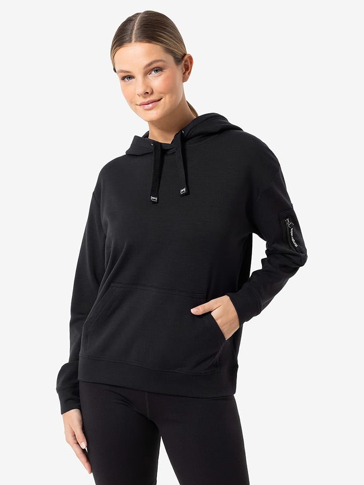super.natural Hoodie "Favourite Pocket" in Schwarz - 73% | Größe S | Damen-sweatshirts-jacken