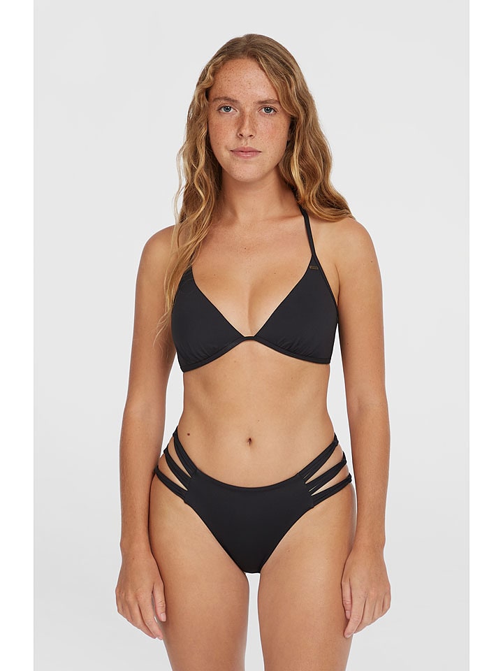 O'Neill Bikini-Hose "Boulders Strappy" in Schwarz - 57% | Größe 38 | Damen-bademode