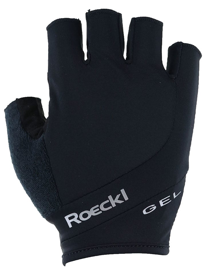 Roeckl SPORTS Fahrradhandschuhe "Halver 2" in Schwarz - 39% | Größe 8 | Damenhandschuhe
