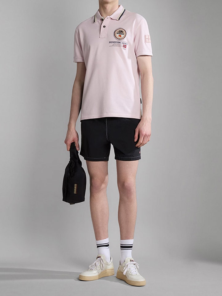 Napapijri Badeshorts "Valis" in Schwarz - 81% | Größe XL | Herren-bademode-sport