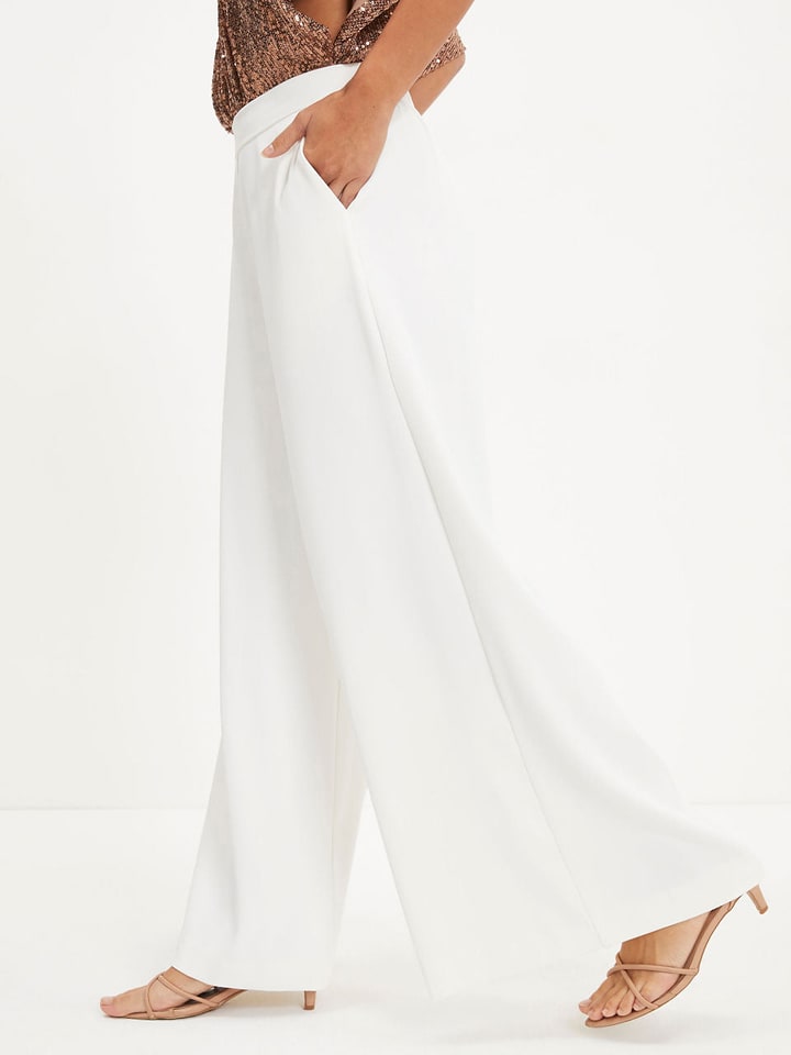 LA Angels Marlenehose in Weiß - 75% | Größe L | Damenhosen