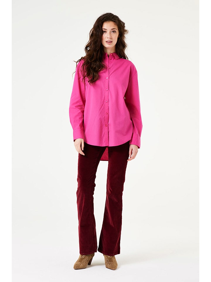 Garcia Hemd in Pink - 71% | Größe L | Damen-blusen