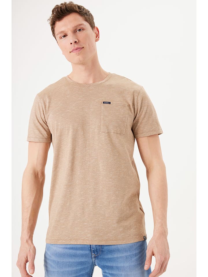 Garcia Shirt in Beige - 67% | Größe S | Herren-plussize