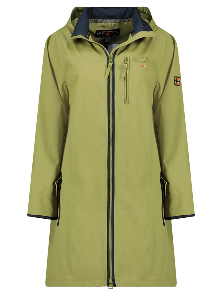 Geographical Norway Parka "Bady" in Khaki - 76% | Größe XL | Damenjacken