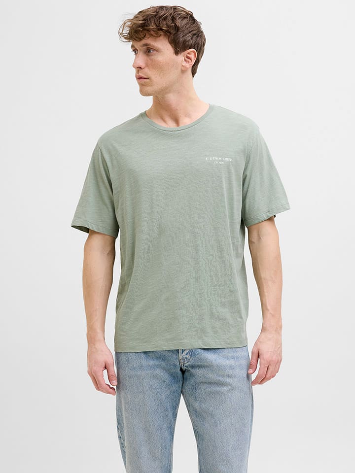 Jack & Jones Shirt in Grün - 55% | Größe L | Herren-plussize