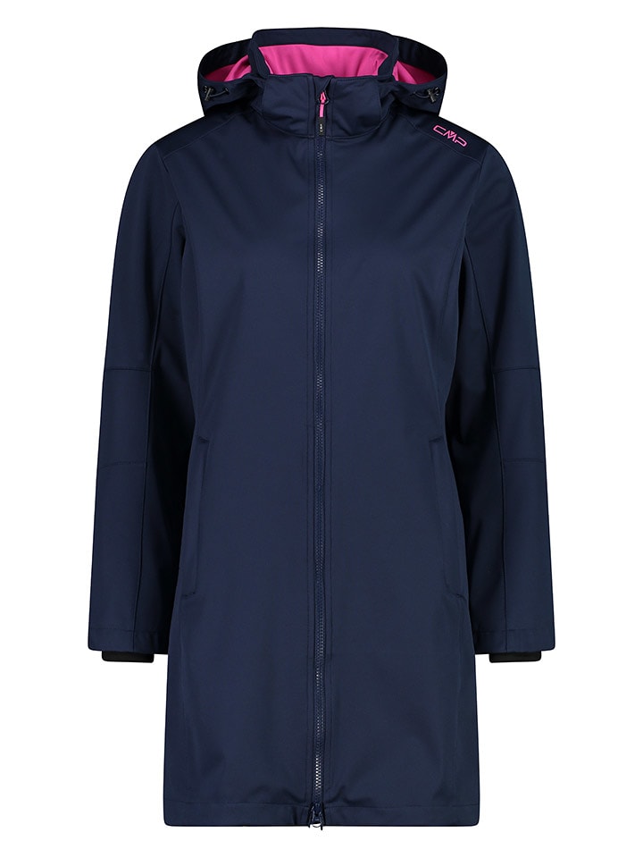 cmp Softshellparka in Dunkelblau - 52% | Größe 38 | Damen-outdoorjacken