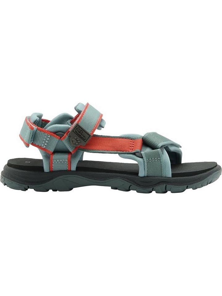 Jack Wolfskin Trekkingsandalen "Seven Seas" in Türkis/ Pink - 31% | Größe 29 | Kinder-outdoor-sport-schuhe