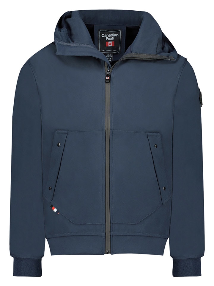Canadian Peak Übergangsjacke "Abraleak" in Dunkelblau - 75% | Größe S | Herren-plussize