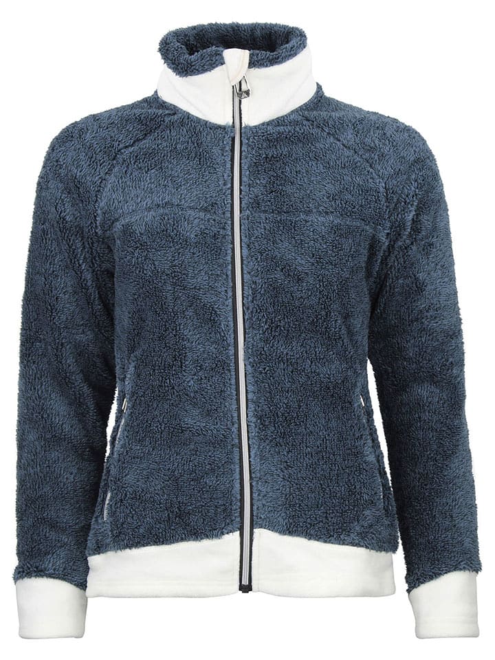 Peak Mountain Fleecejacke "Achef" in Petrol - 62% | Größe M | Damenjacken