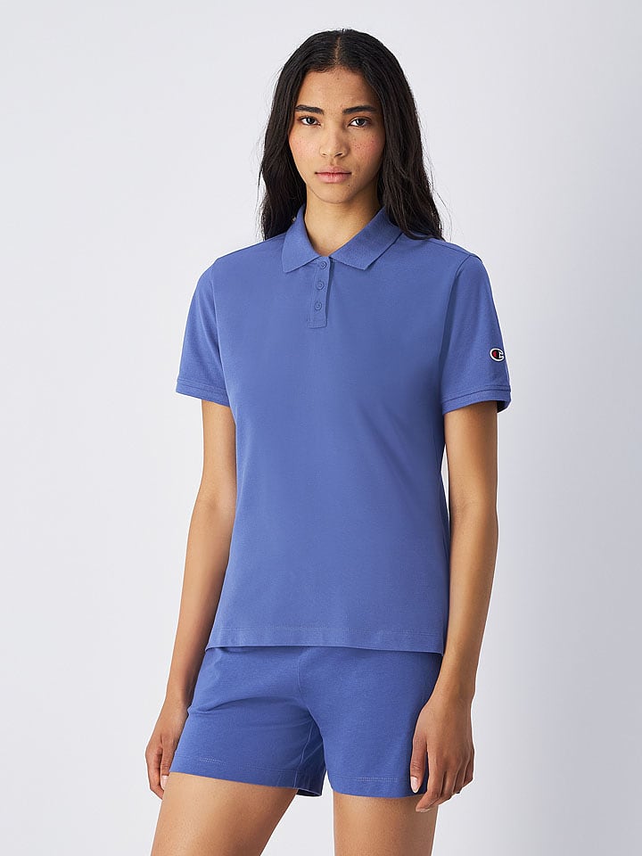 Champion Poloshirt in Blau - 69% | Größe S | Damen-tops
