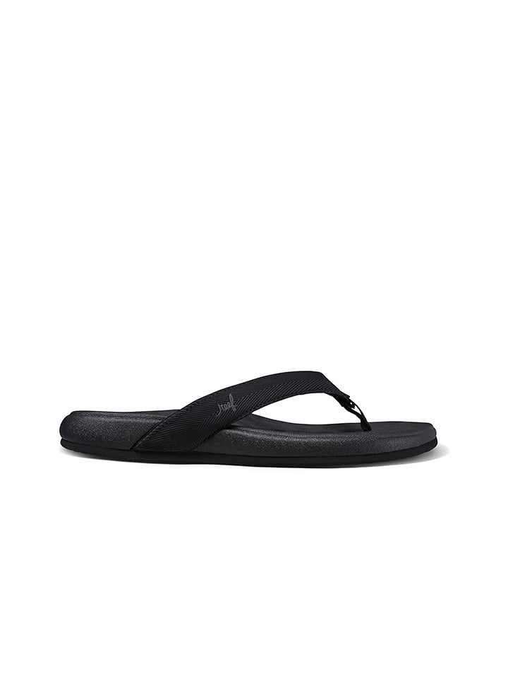 Reef Zehentrenner "Cushion Harmony" in Schwarz - 57% | Größe 36 | Damen-sandalen